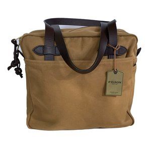 Filson Twill Tote Bag with Zipper